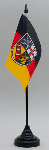 Saarland Desk Flag Germany