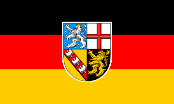 Saarland Flag - Germany