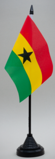 Ghana Desk Flag