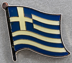 Greece Lapel Pin