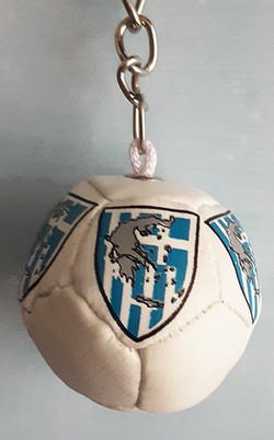 Greece Soccer Key Ring