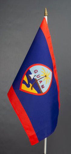 Guam Hand Held Flag