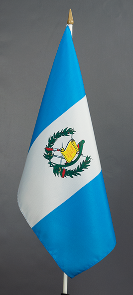 Guatemala Hand Held Flag
