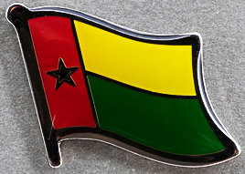 Guinea-Bissau Flag Pin AFN