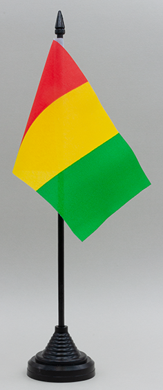 Guinea Desk Flag
