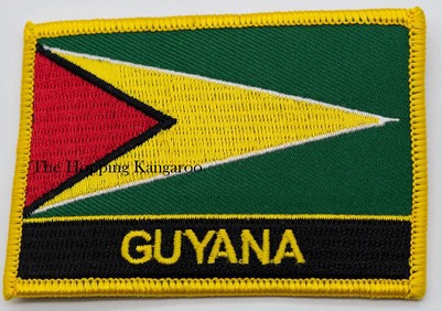 Guyana Rectangular Patch
