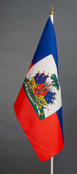 Haiti Hand Waver Flag