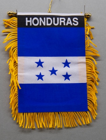 Honduras Mini Car Flag