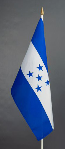 Honduras Hand Waver Flag