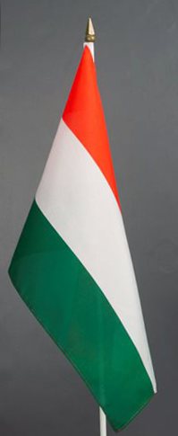 Hungary Hand Waver Flag