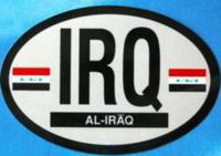 Iraq Decal
