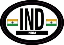 India Flag Decal