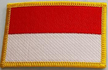 Indonesia Rectangular Flag Patch