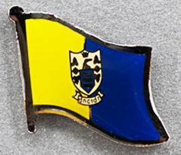 Clare Flag Pin Ireland