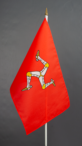 Isle of Man Hand Waver Flag