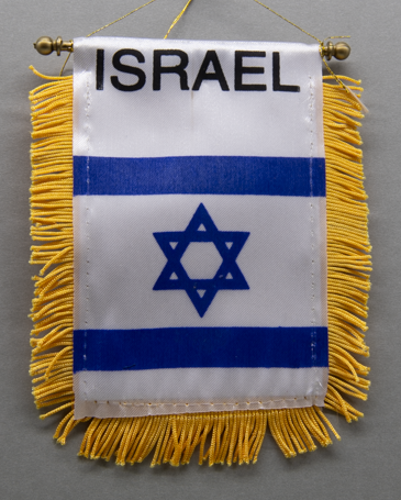 Israel Mini Car Flag