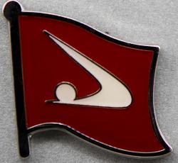 Akita Flag Lapel Pin