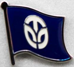 Fukui Flag Pin Japan