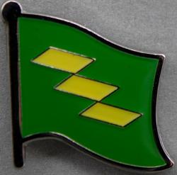 Miyazaki Flag Lapel Pin