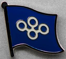 Osaka Flag Lapel Pin