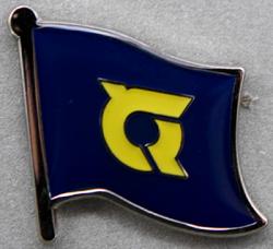 Tokushima Flag Lapel Pin