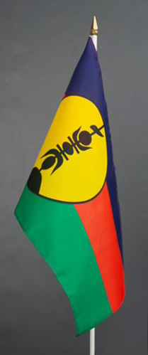 Kanak Hand Waver Flag (New Caledonia)