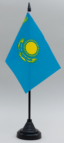 Kazakhstan Desk Flag