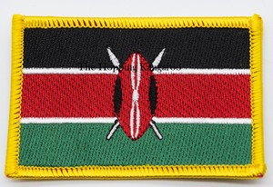 Kenya Rectangular Patch