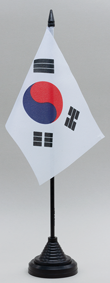 Korea South Desk Flag