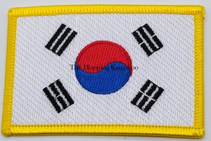 Korea South Rectangular Patch