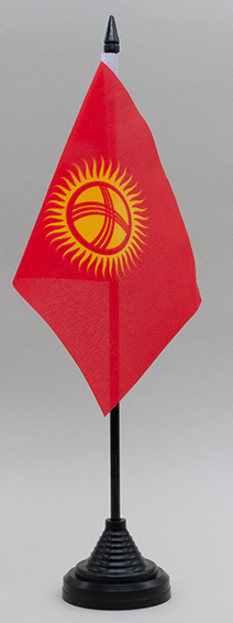 Kyrgyzstan Desk flag