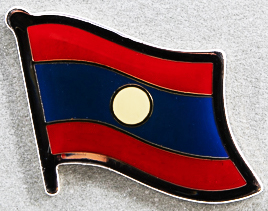 Laos Lapel Pin