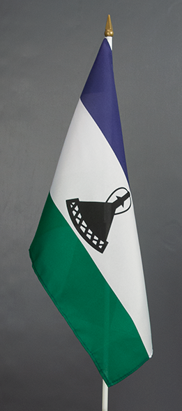 Lesotho Hand Waver Flag