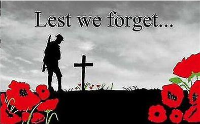 Lest We Forget Flag