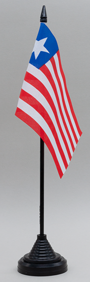 Liberia Desk Flag