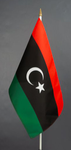 Libya Hand Waver Flag Current