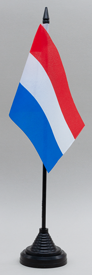 Luxembourg Desk Flag