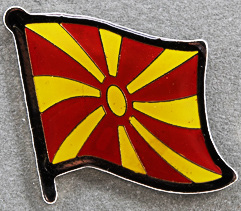 North Macedonia Lapel Pin