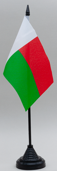 Madagascar Desk Flag