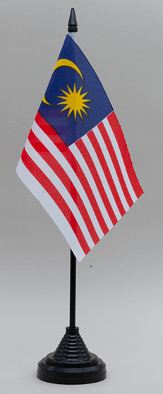Malaysia Desk Flag