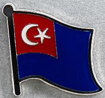 Johore Flag Pin Malaysia