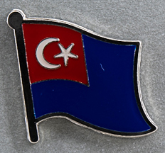 Johore Flag Pin Malaysia