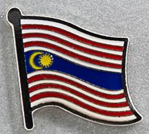 Kuala Lumpur Flag Pin -Malaysia