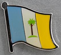Pinang Flag Pin