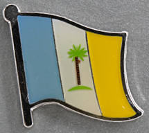 Pinang Flag Pin