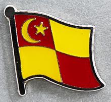 Selangor Flag Pin Malaysia