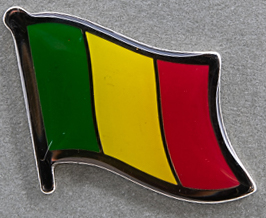 Mali Flag Pin AFN