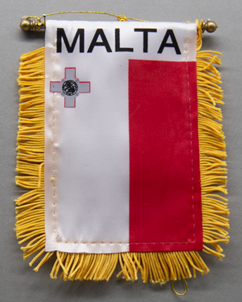 Malta Mini Car Flag