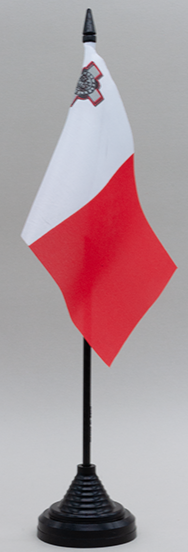 Malta Desk Flag
