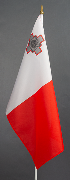 Malta Hand Waver Flag